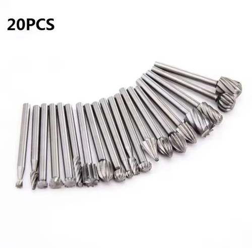 Kit punte frese per dremel - 20,