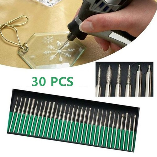 Set frese diamantate gambo - set, 30