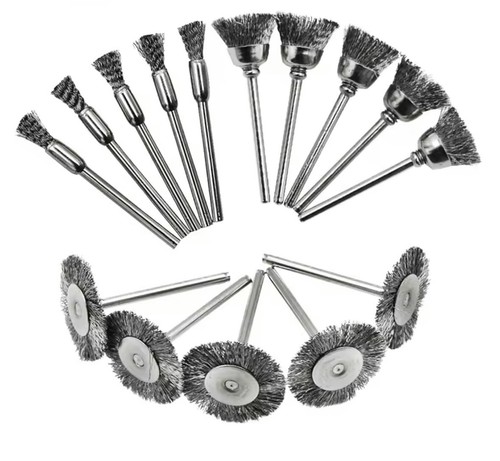 Set pezzi punte spazzola - set,